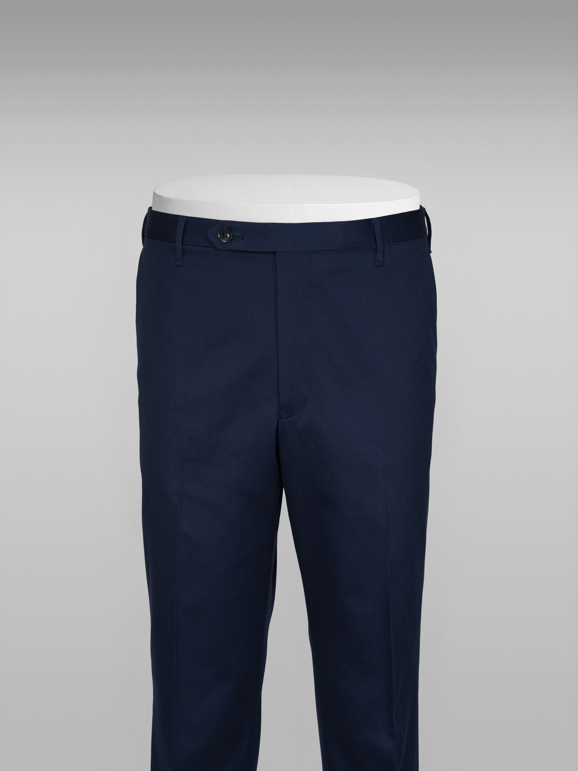 Roma blue cotton trousers